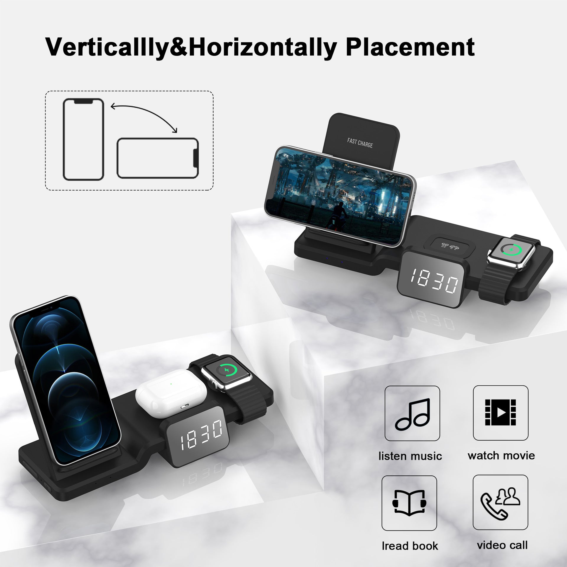 A Multifunctional Fast Charge Wireless Charger
