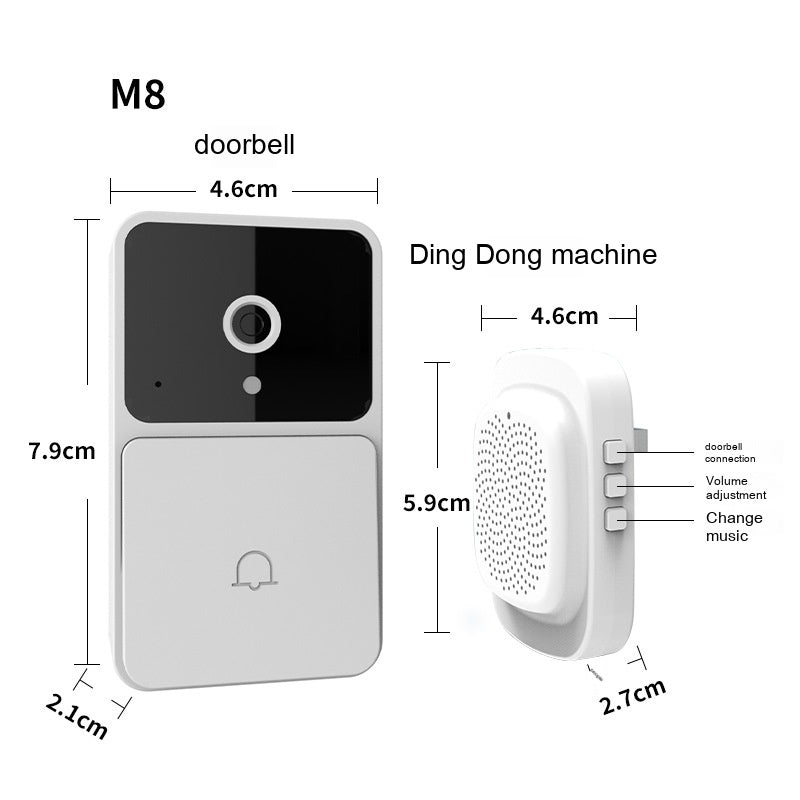 A Wireless Visual Home Smart Doorbell Camera
